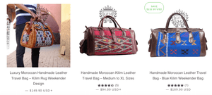 Best 10 Authentic Moroccan Carpet Bags
