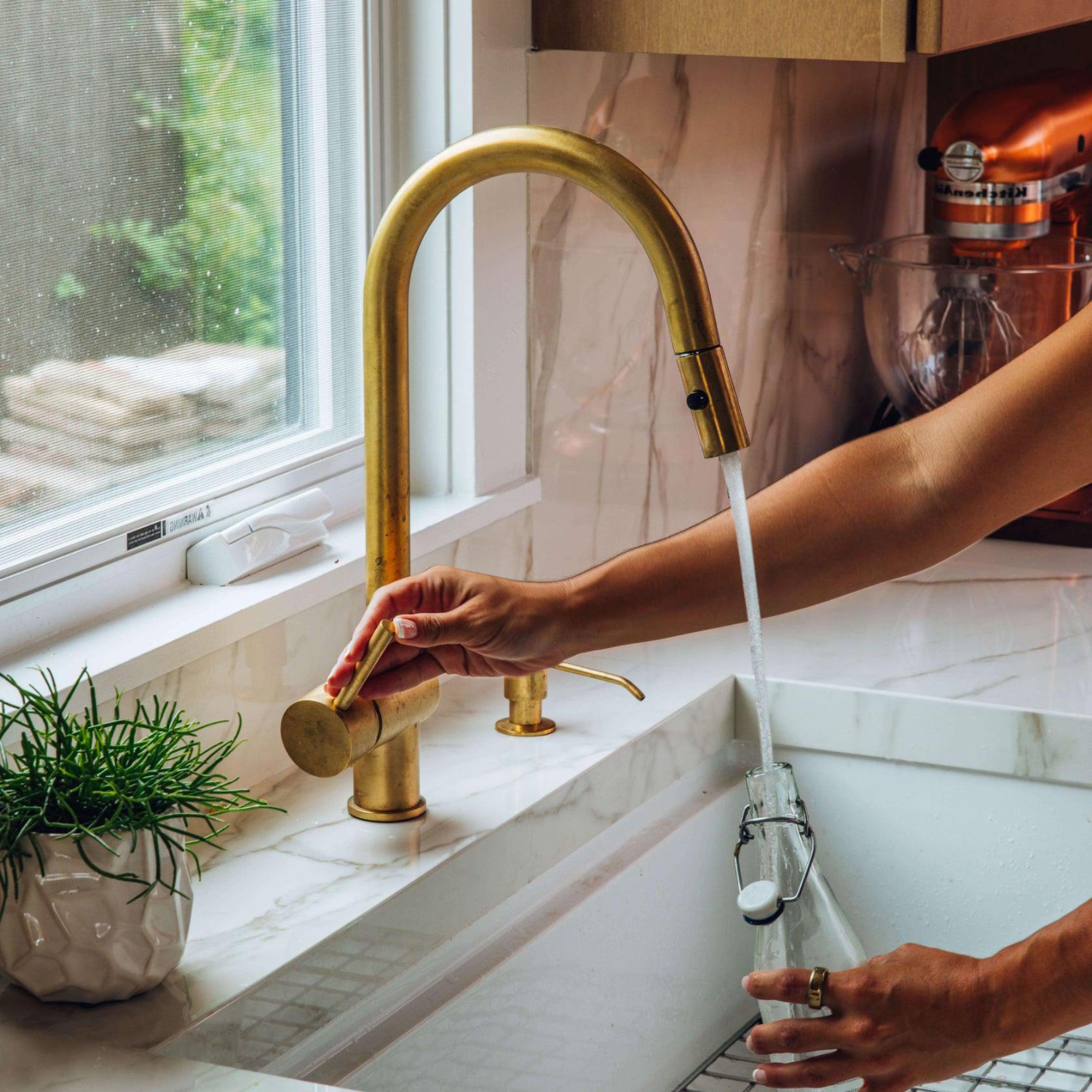 Discover the Beauty and Function of a Handmade Moroccan Kitchen Faucet