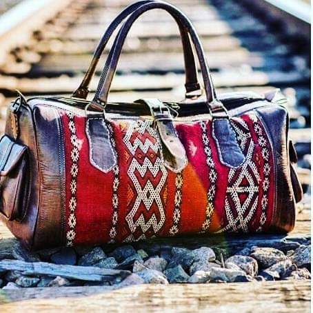 The Kilim bag, a one of a kind Travel accessory!