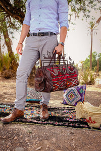 The Ultimate Guide to Boho Leather Travel Weekend Bags by Gifts From Morocco