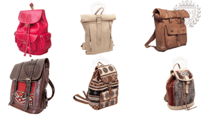 Moroccan Leather Backpacks for Everyday & Travel