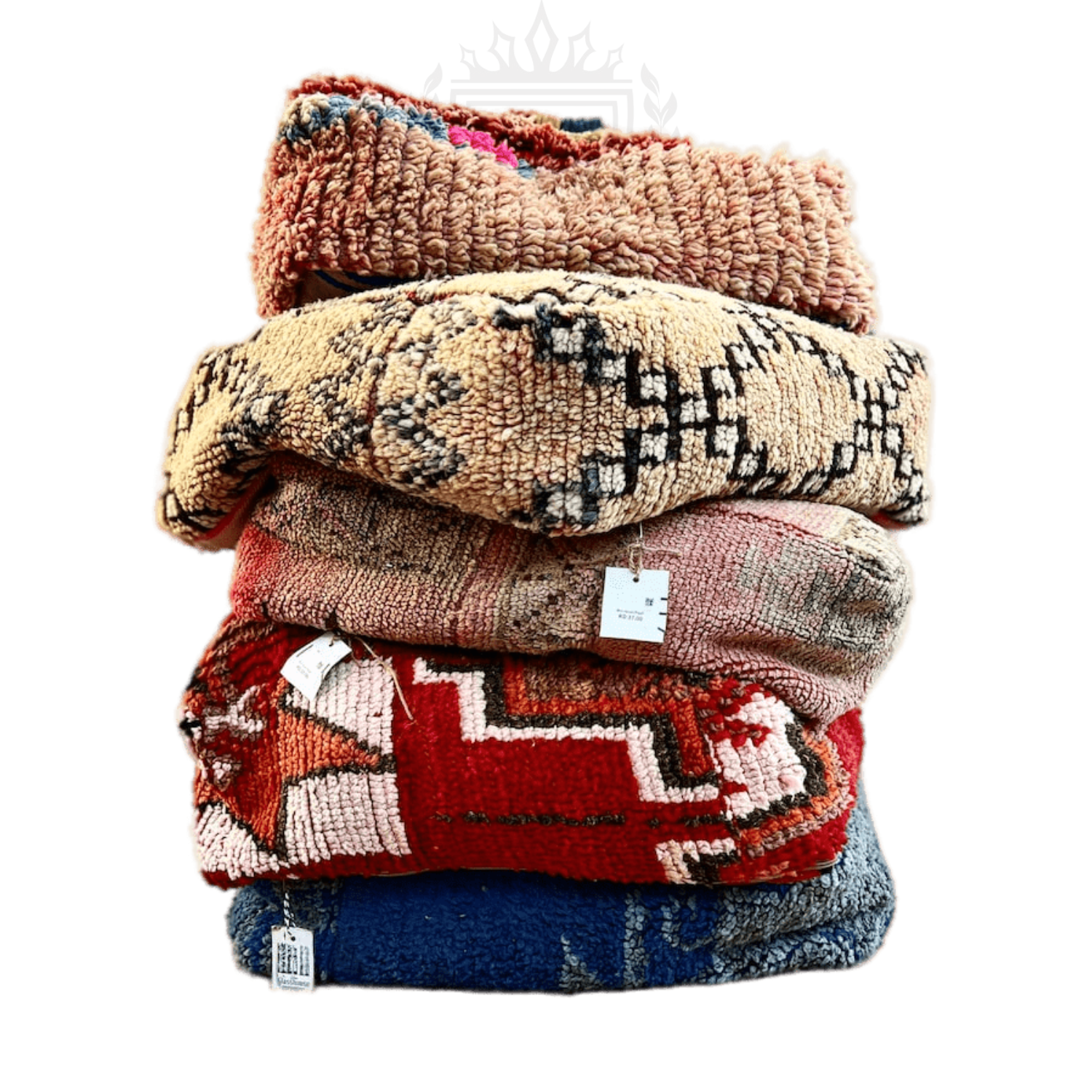 Moroccan Berber pouf ottoman