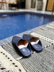 Handmade Moroccan Leather Babouche Slippers | All Colors Available