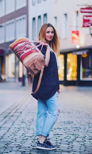 Kilim travel bag