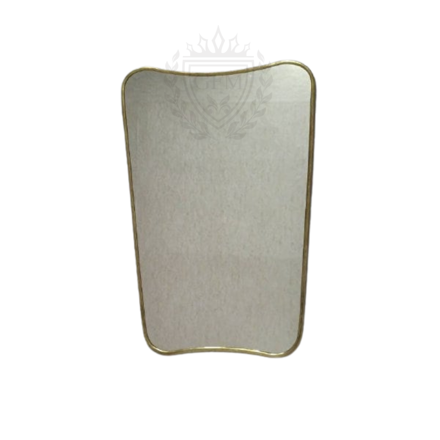 Moroccan Brass Wall Mirror – Irregular Handmade Mirror for Bathroom,