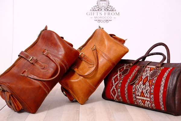Moroccan Leather bags