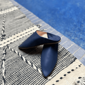 Handmade Moroccan Leather Babouche Slippers | All Colors Available