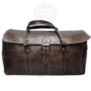 Handmade Moroccan Travel Duffel Bag - Vintage Elegance and Tradition