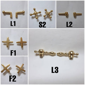 Solid Brass Bridge Kitchen Faucet with Straight Legs – Unlacquered Moroccan Brass Sink Tap with Optional Spraye