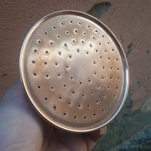 Handcrafted Copper Rain Shower Head – Outdoor & Indoor High-Pressure Unlacquered Finish (4"–8")