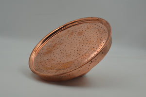 Unlacquered Copper Outdoor Shower Head – Finish Rain Shower for Garden, Pool, or Bathroom