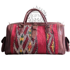 Vintage-Inspired Large Carpet Bag - Stylish and Roomy for All Your Travel Needs