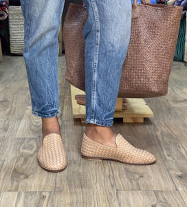 Men’s Handmade Braided Leather Moccasins – Premium Genuine Leather Loafers for Men