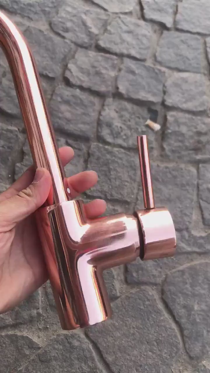 Copper Kitchen Mixer Tap, Moroccan copper faucet, copper faucet