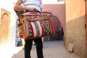 Kilim travel bag, Overnight bag, Handmade Travel bag