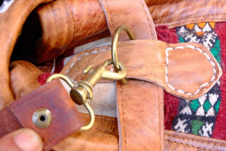 Kilim travel bag, Overnight bag, Handmade Travel bag