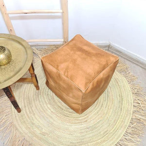 Set of 2 Pouf, Living Room Pouf