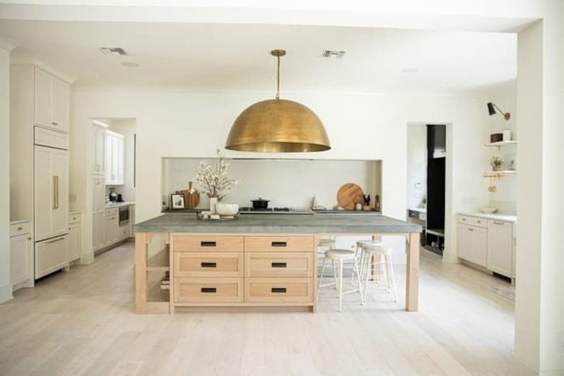 Morocco pendant light Brass