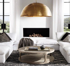 Morocco pendant light Brass