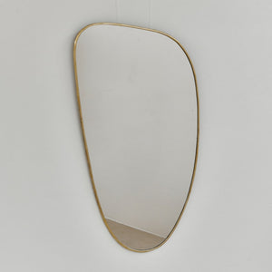 Brass Irregular Mirror - Aesthetic Home Decor - Luxurious Wall Decor