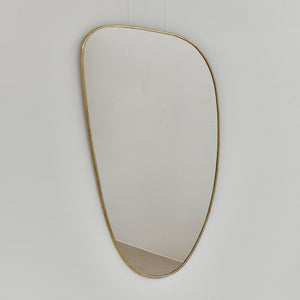 Brass Irregular Mirror - Aesthetic Home Decor - Luxurious Wall Decor