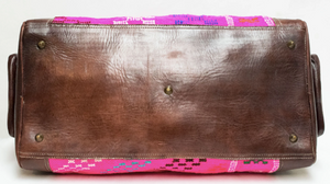 Pink Kilim Travel Bag