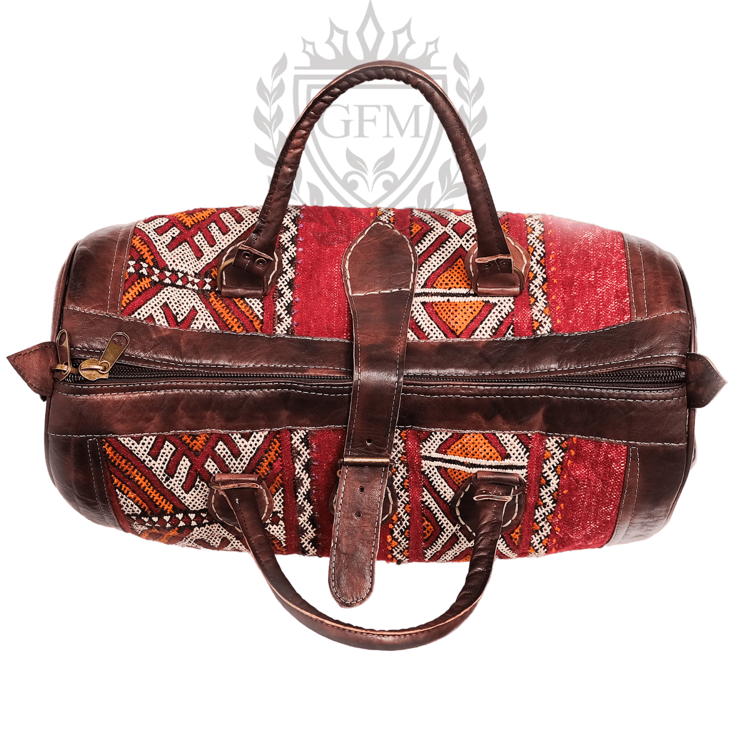 Vintage Large Carpet Bag - Unique Handmade Antique Luggage for Fashionable Travelers