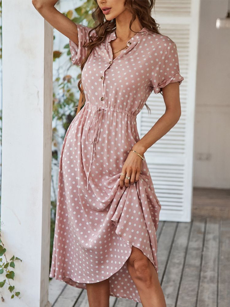 Casual Dress Women Summer Dress Women Beach Beige / M Casual Dress Women Summer Dress Women Beach Beige / M