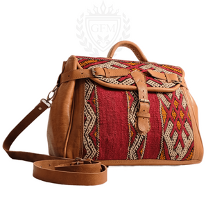 Large leather travel bag, Moroccan travel bag, Durable leather travel bag, Artisan kilim bag, Authentic Moroccan weekender, Unique weekend travel bag, Handwoven Moroccan bag, Handcrafted weekend getaway bag, Boho chic leather bag, Handcrafted leather duffle, Vintage handmade leather bag, Moroccan handcrafted duffel, Leather Kilim weekender, Handmade Moroccan duffel, Moroccan travel accessory, Custom handmade travel bag, Kilim patterned travel bag, Blue leather travel bag, Leather travel duffel, Artisan craf