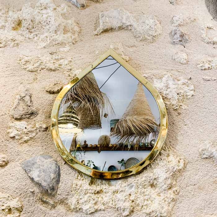 Moroccan Brass Mirror, Wall Mirrors, Brass Mirror Wall, Bathroom Mirror, Mirror Wall Decor.