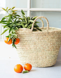 Moroccan Basket, Straw Basket, Beach Bag