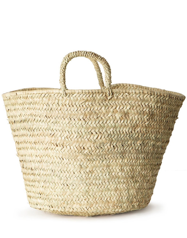 Moroccan Basket, Straw Basket, Beach Bag