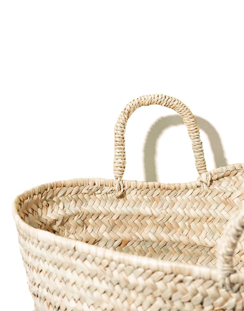 Moroccan Basket, Straw Basket, Beach Bag