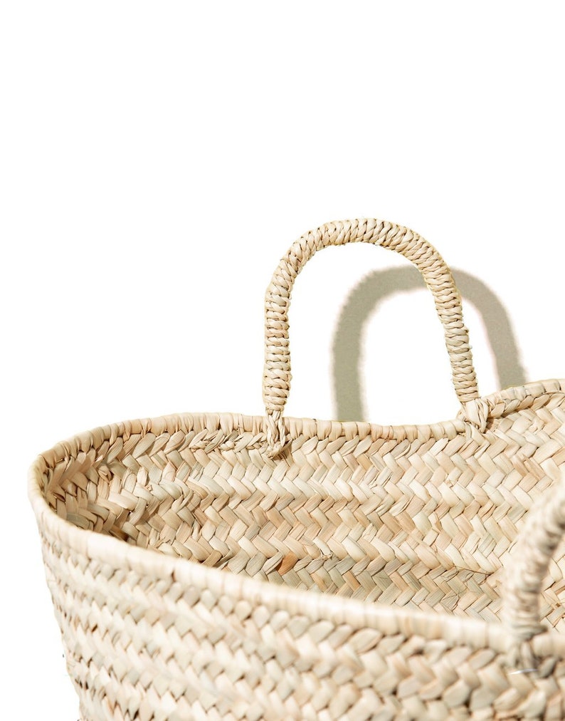 Moroccan Basket, Straw Basket, Beach Bag