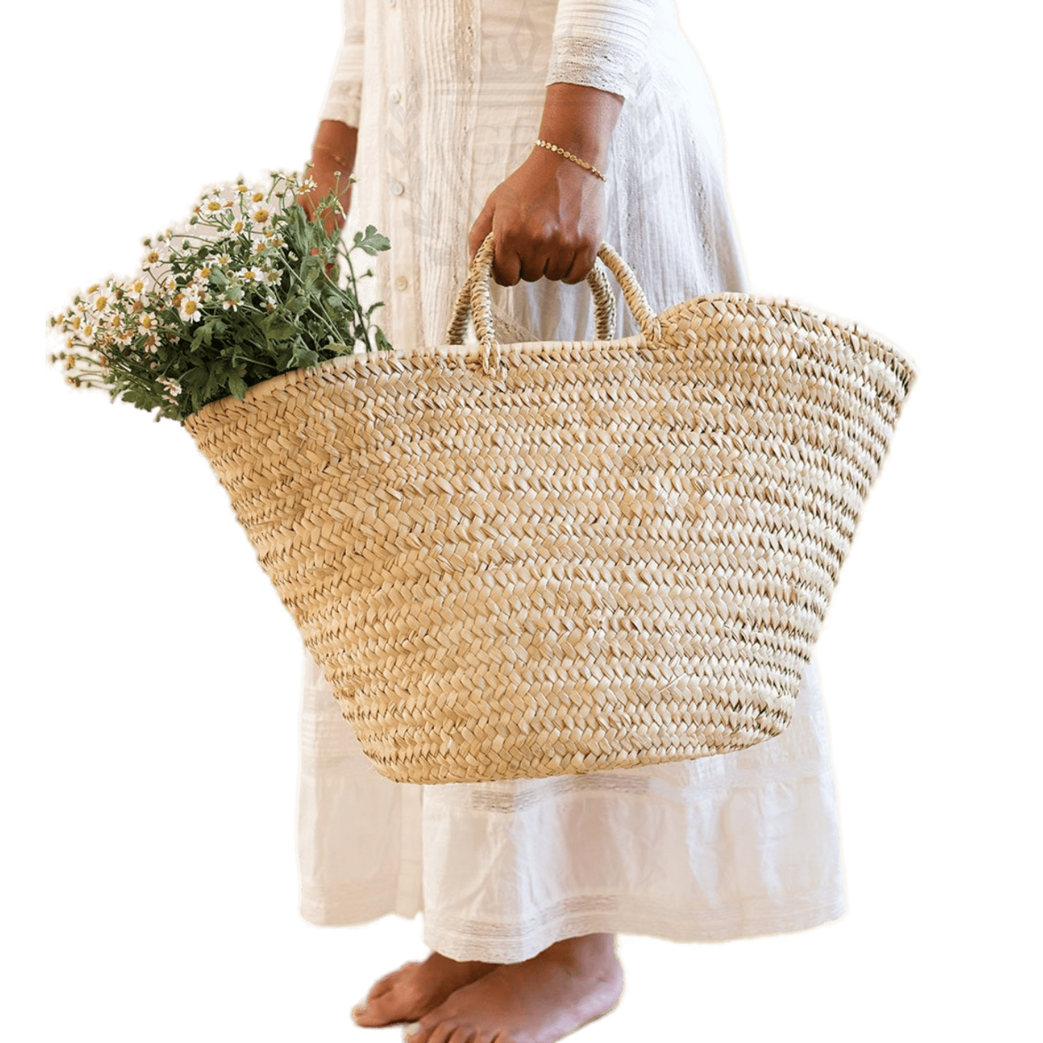 Moroccan Basket, Straw Basket, Beach Bag