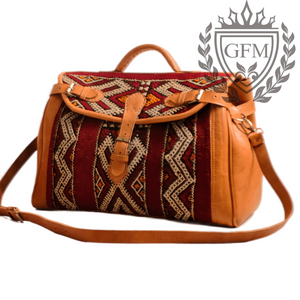 Vintage kilim Travel Bag - Unique Design