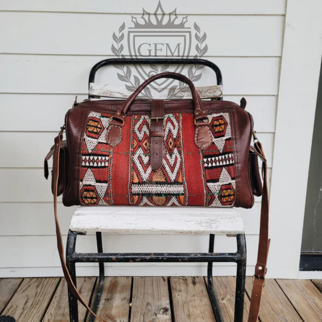 Travel Bag | Handmade Kilim Travel Bag