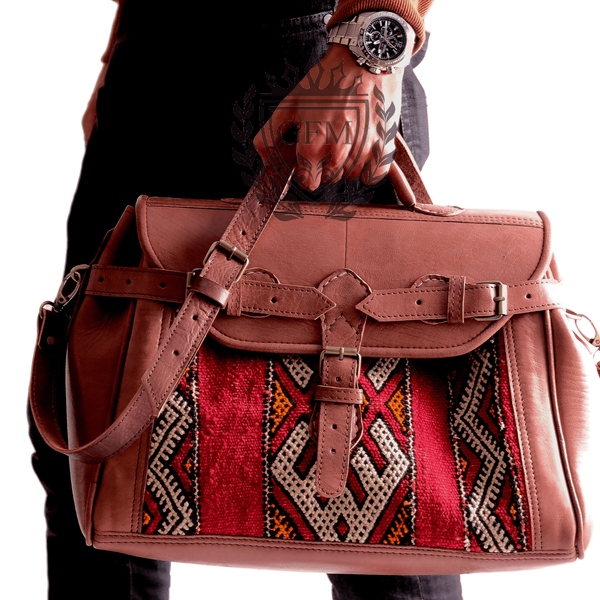 Unique Travel Bag | Handmade Kilim Travel Bag