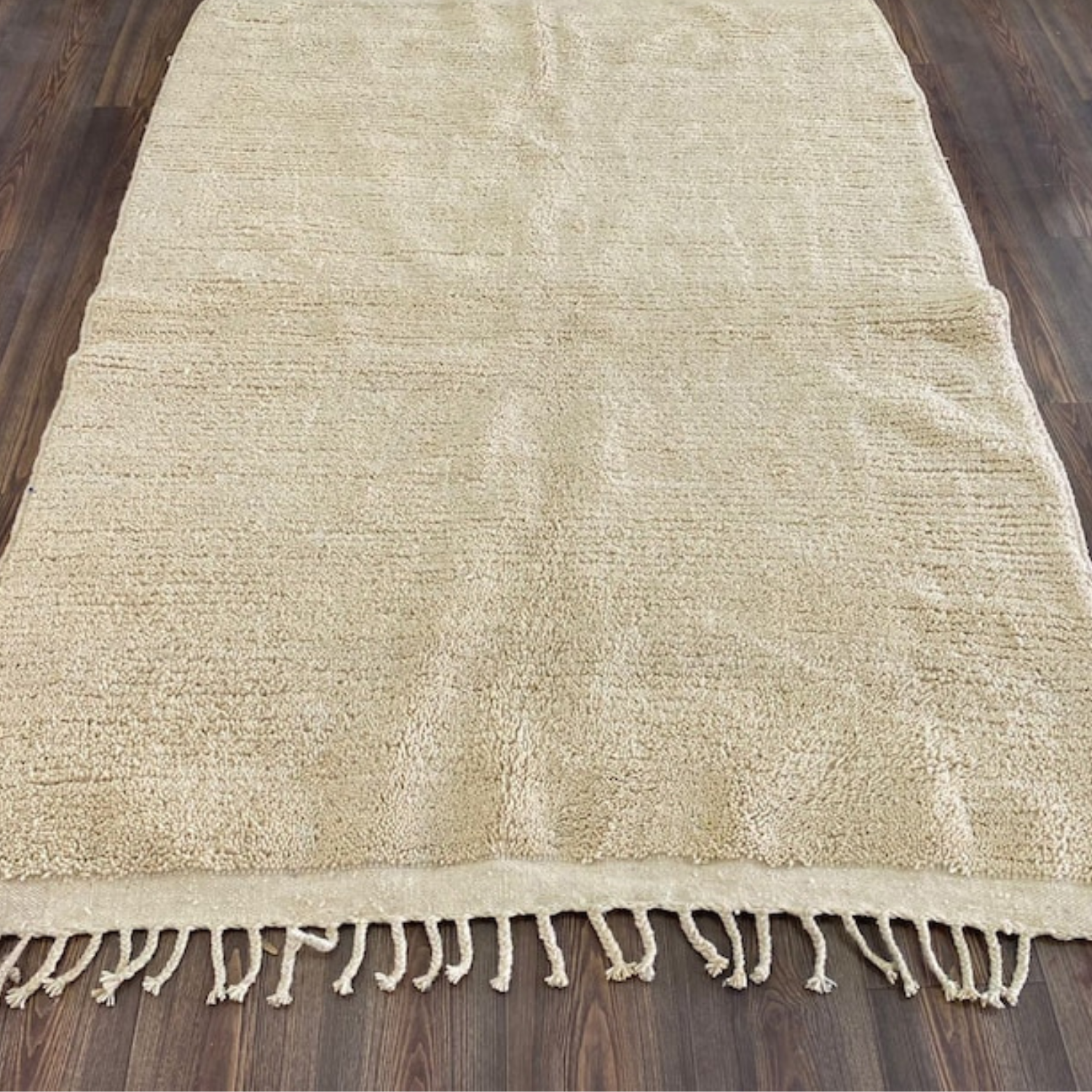 Moroccan rug Off-white, Solid rug, Plain rug, Solid Moroccan plain rug