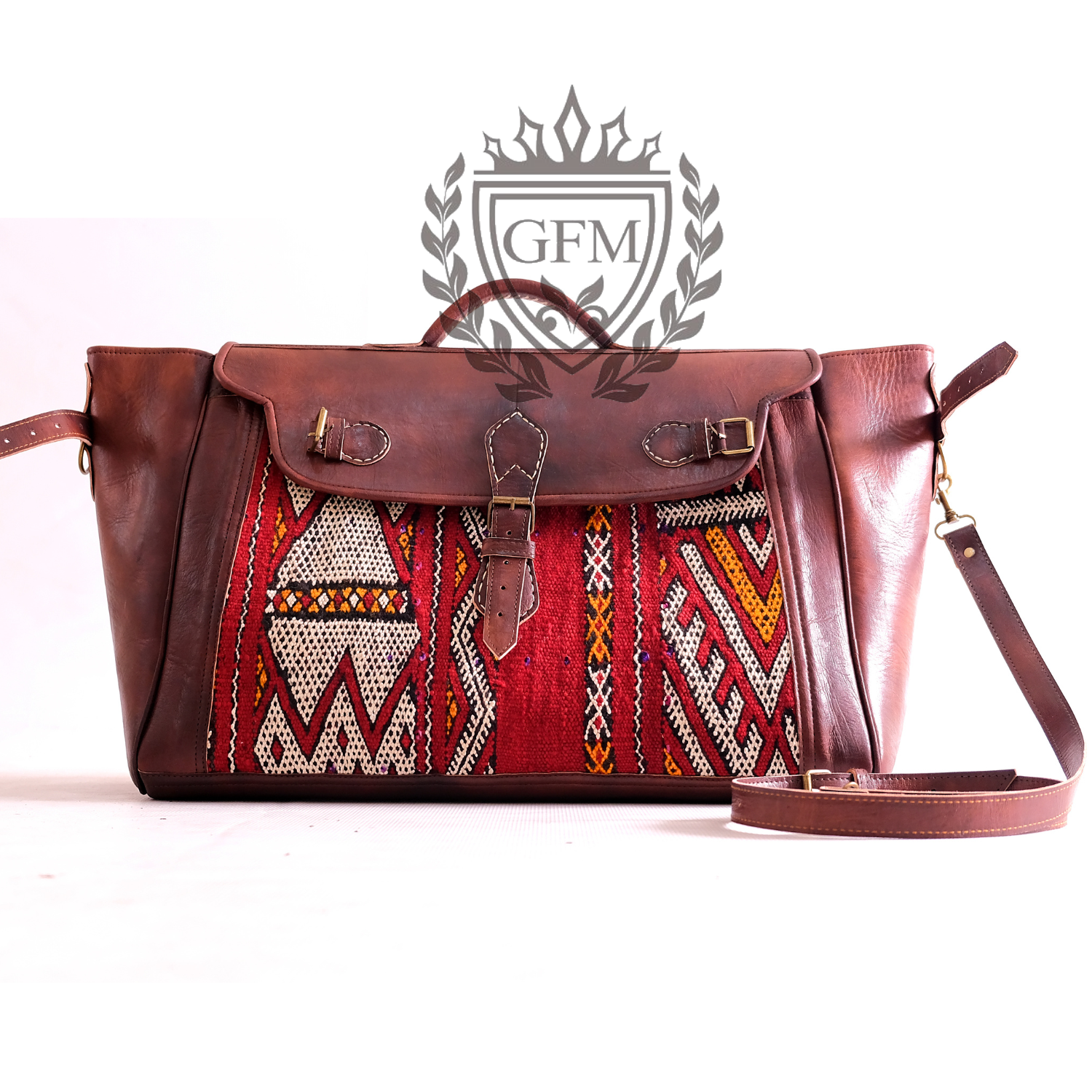 Unique Travel Bag Handmade Kilim Travel Bag