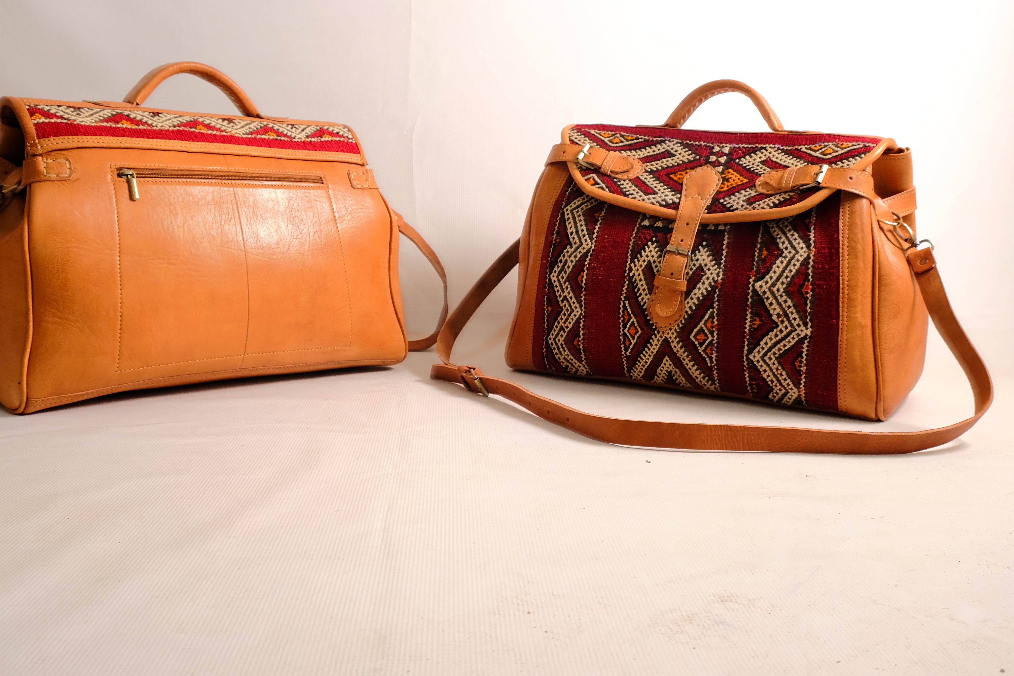 Vintage kilim Travel Bag - Unique Design