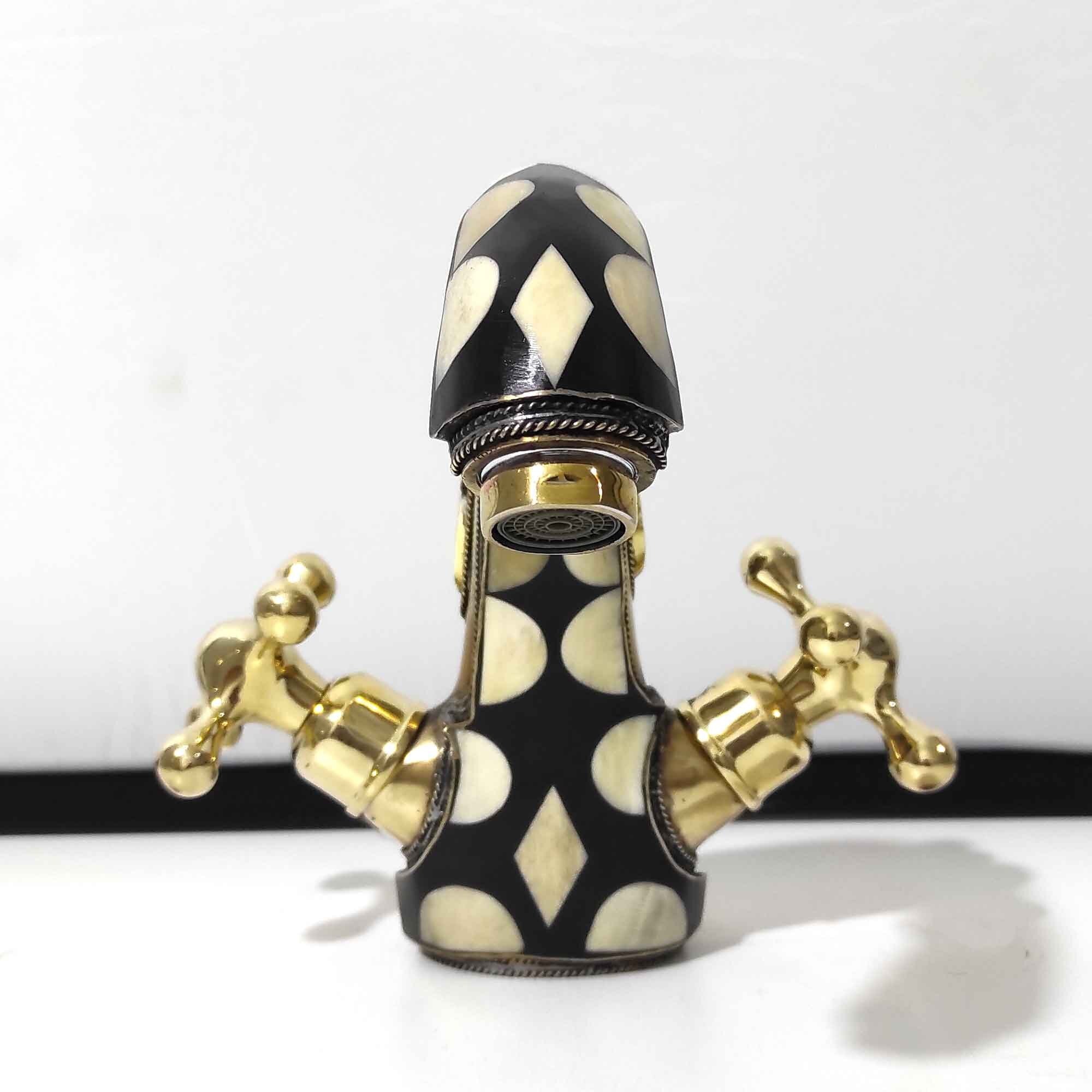 Unlacquered Brass Sink Faucet 