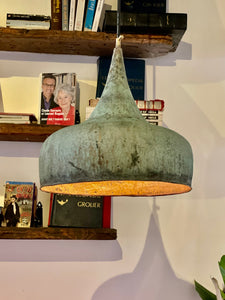 Handmade Brass Dome Pendant Light | Hanging Lamp | Kitchen Island Light | Art Decor Lamp - Various Sizes