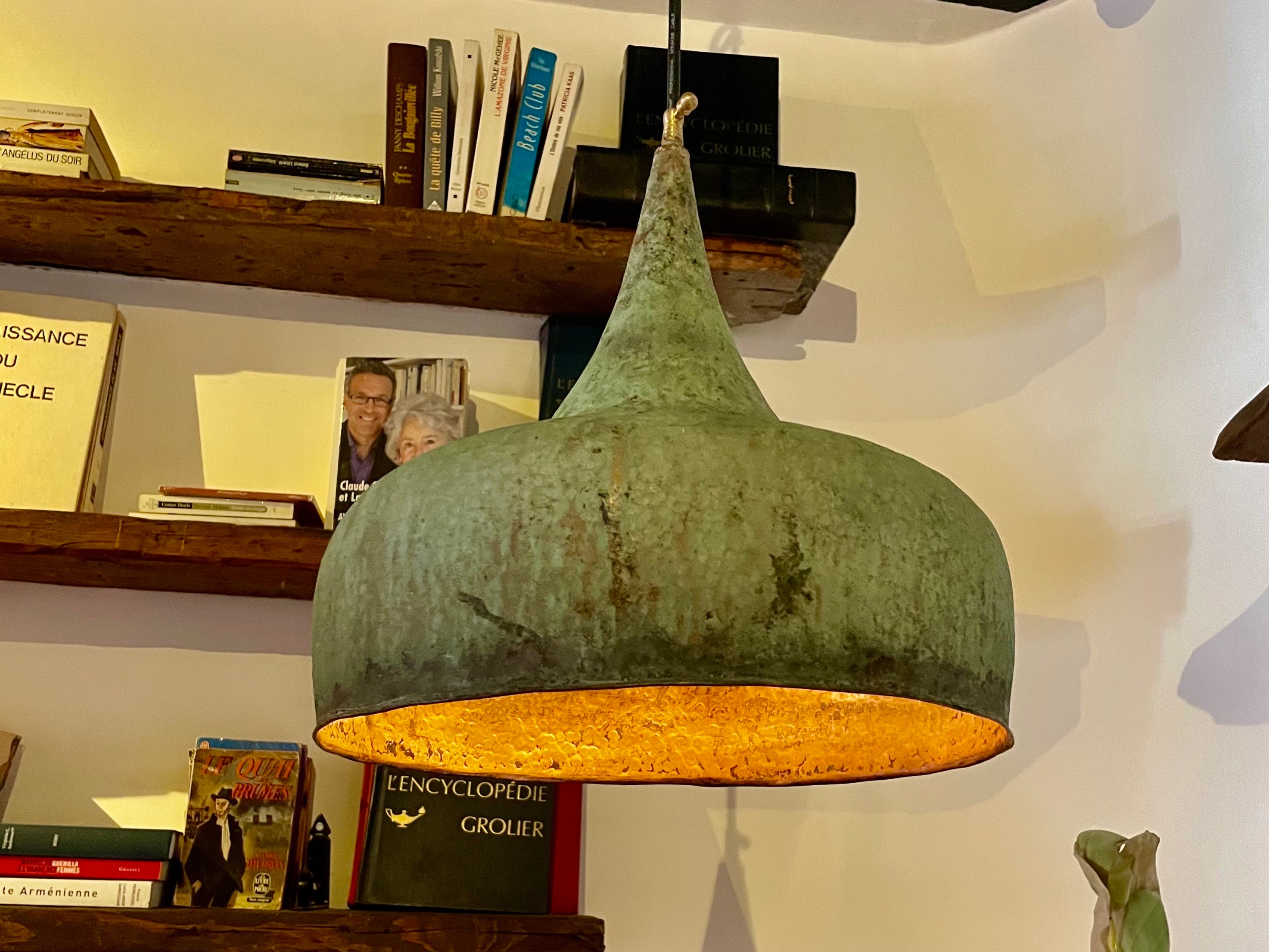 Handmade Brass Dome Pendant Light | Hanging Lamp | Kitchen Island Light | Art Decor Lamp - Various Sizes