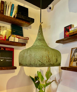 Handmade Brass Dome Pendant Light | Hanging Lamp | Kitchen Island Light | Art Decor Lamp - Various Sizes