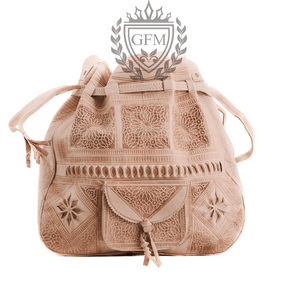 Moroccan leather bag